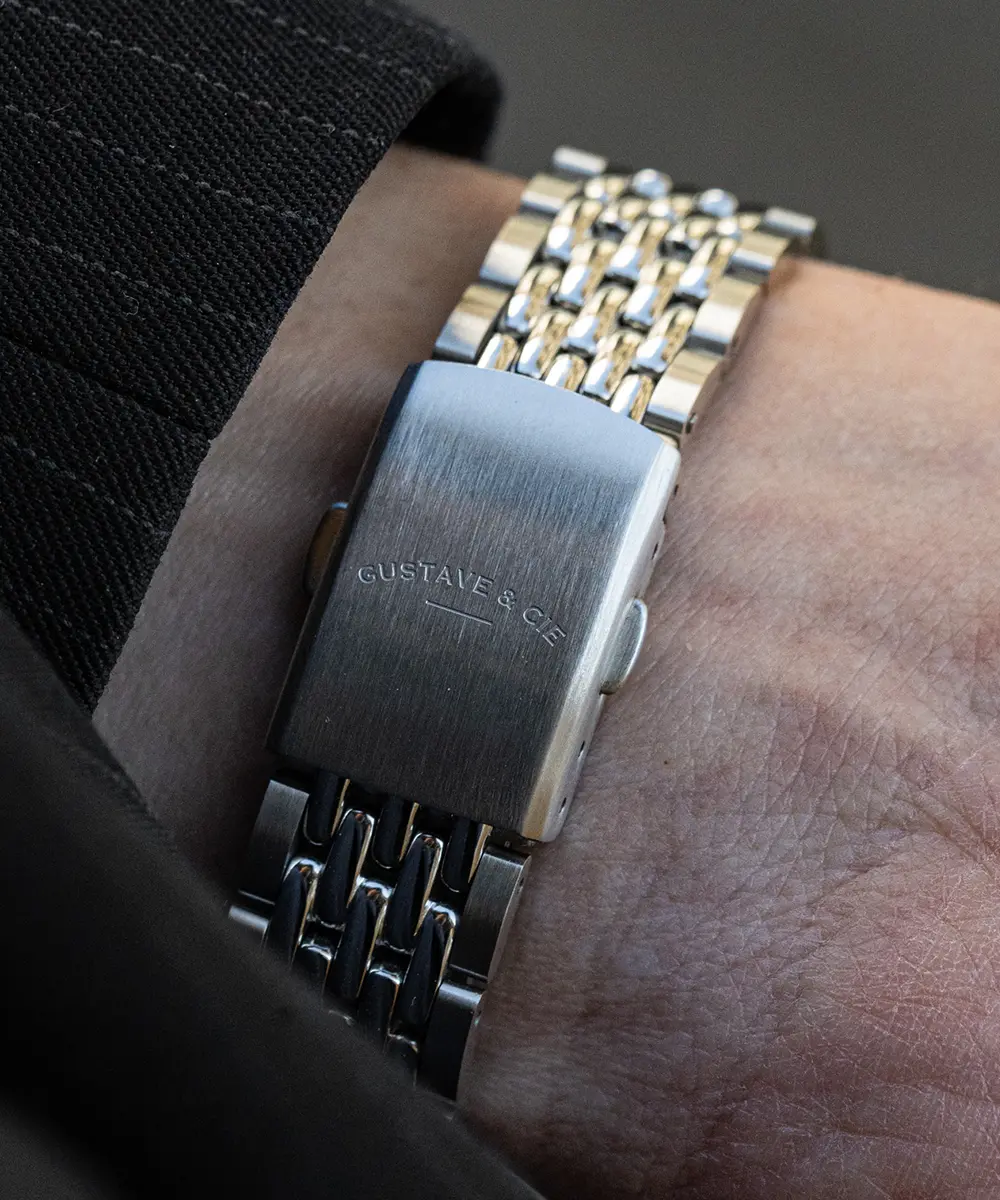 BRACELET ACIER - GRAIN DE RIZ - Image 2