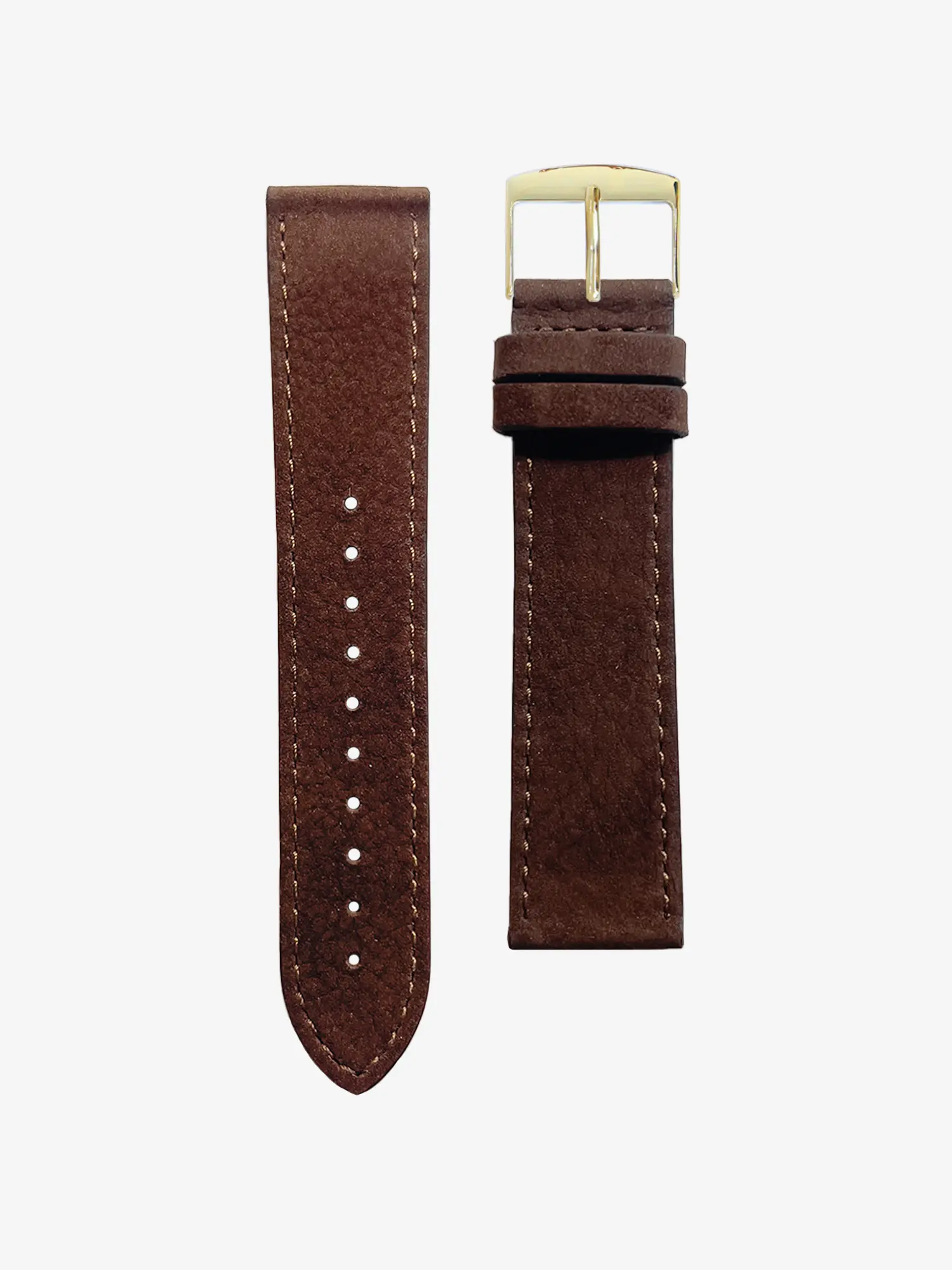 BRACELET CUIR - NUBUCK CHOCOLAT - Image 4