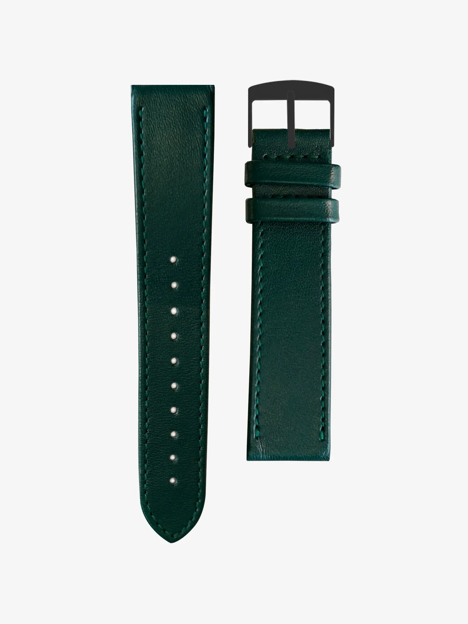 BRACELET CUIR - VERT ÉMERAUDE - Image 4