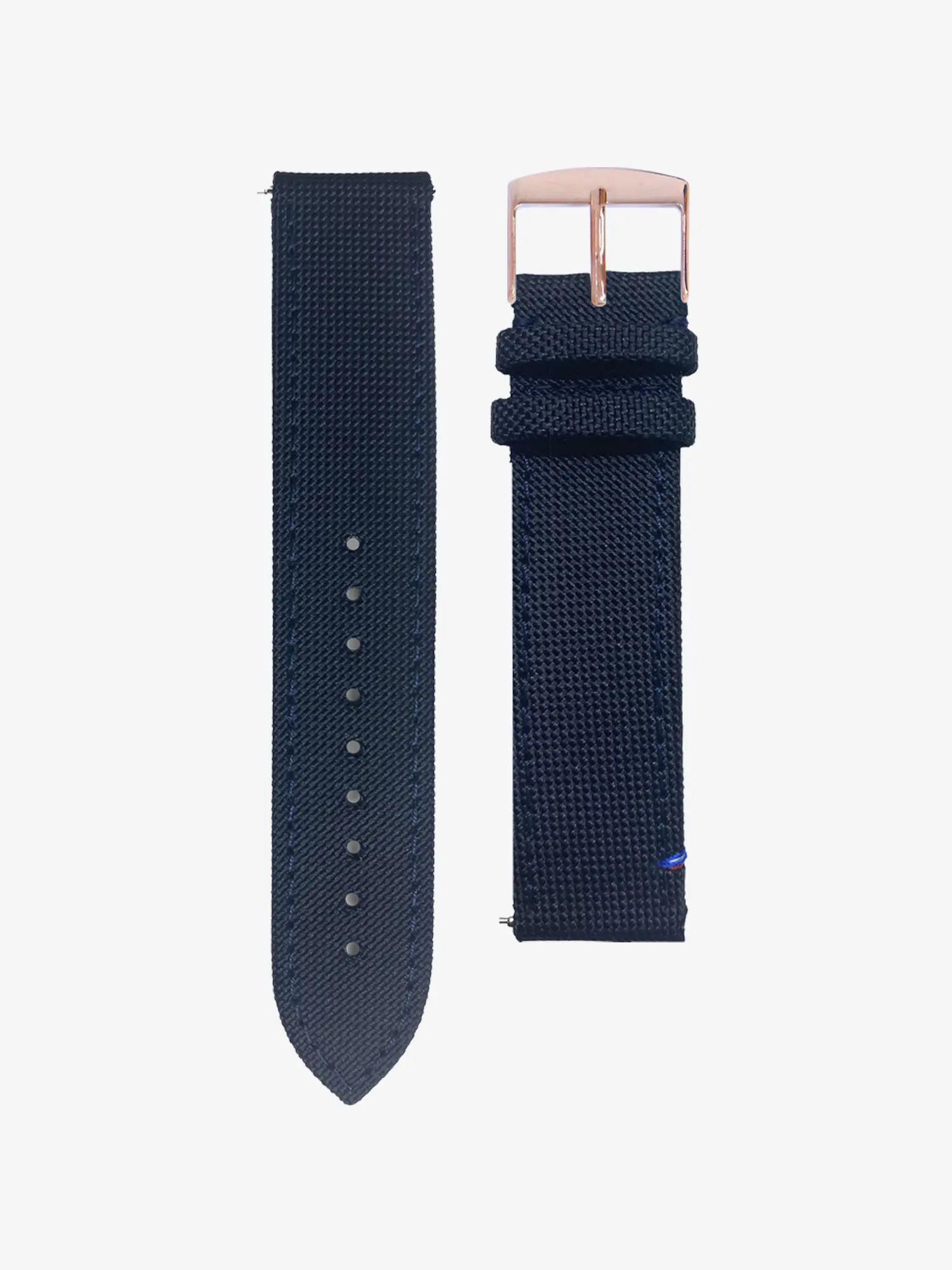 BRACELET TOILE SEAQUAL - BLEU MADE IN FRANCE - Image 8