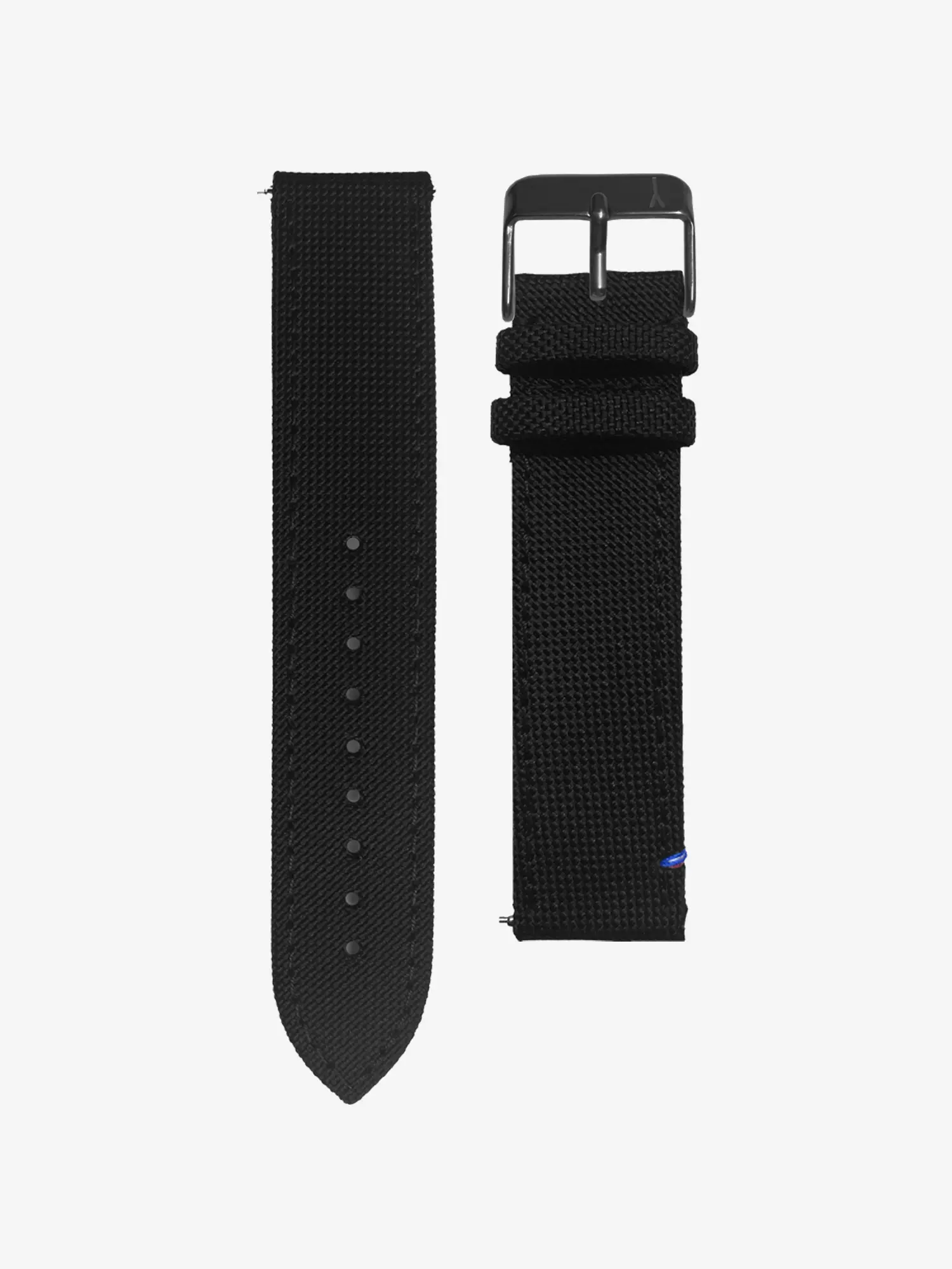 BRACELET TOILE SEAQUAL - NOIR MADE IN FRANCE - Image 5