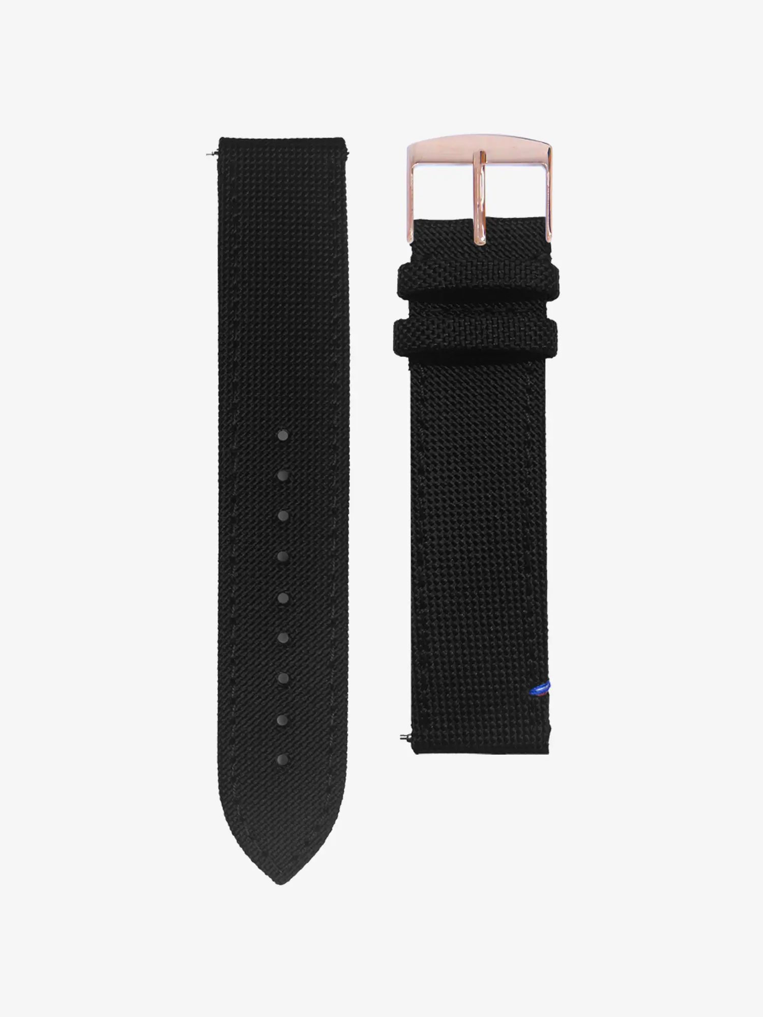 BRACELET TOILE SEAQUAL - NOIR MADE IN FRANCE - Image 8