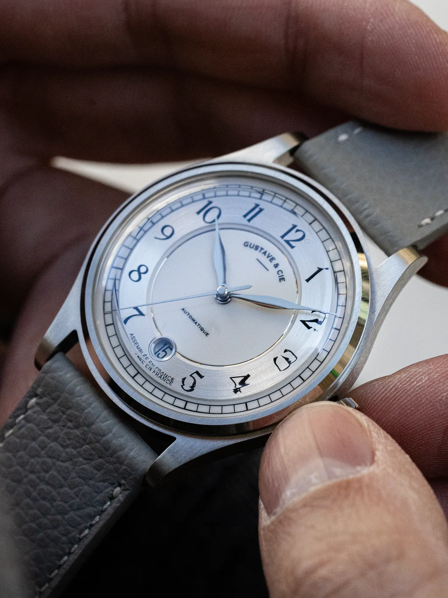 CHARLES 12H - ARGENT ET BLANC - Image 3