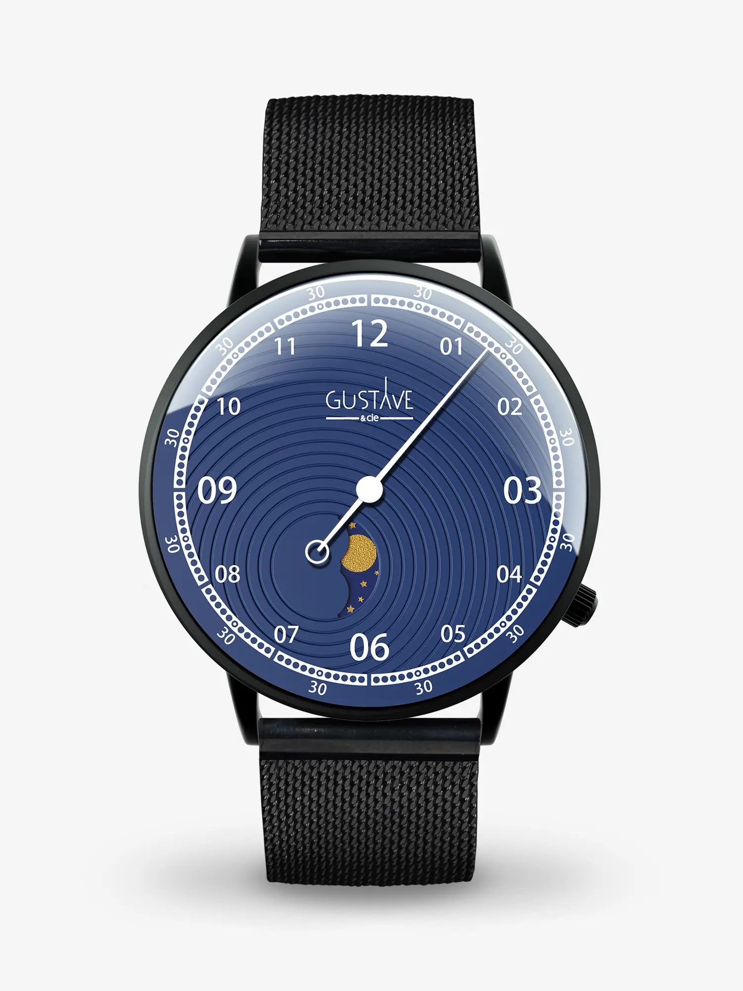 GEORGES 12H - NOIR ET BLEU - Image 7