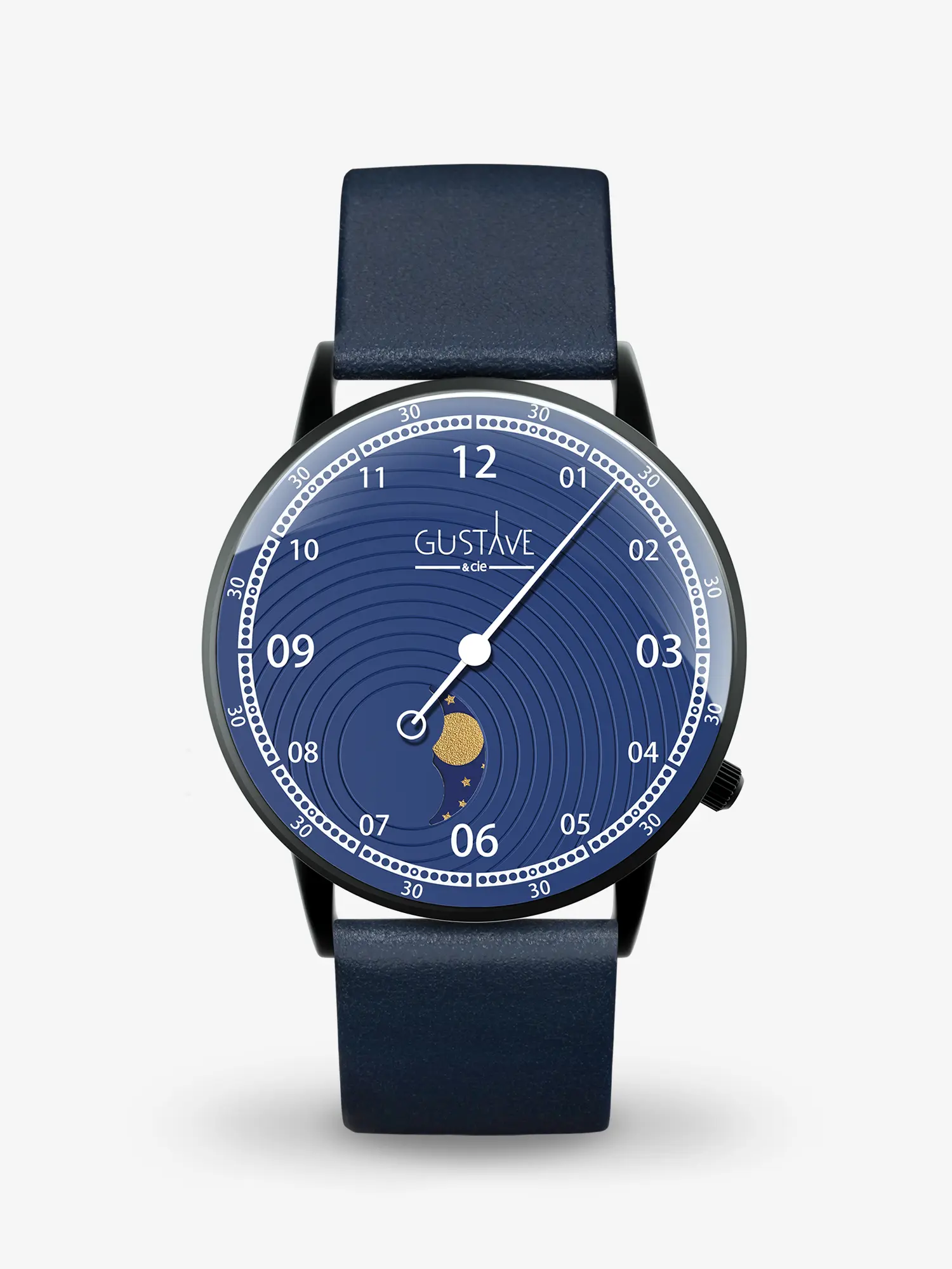 GEORGES 12H - NOIR ET BLEU - Image 8