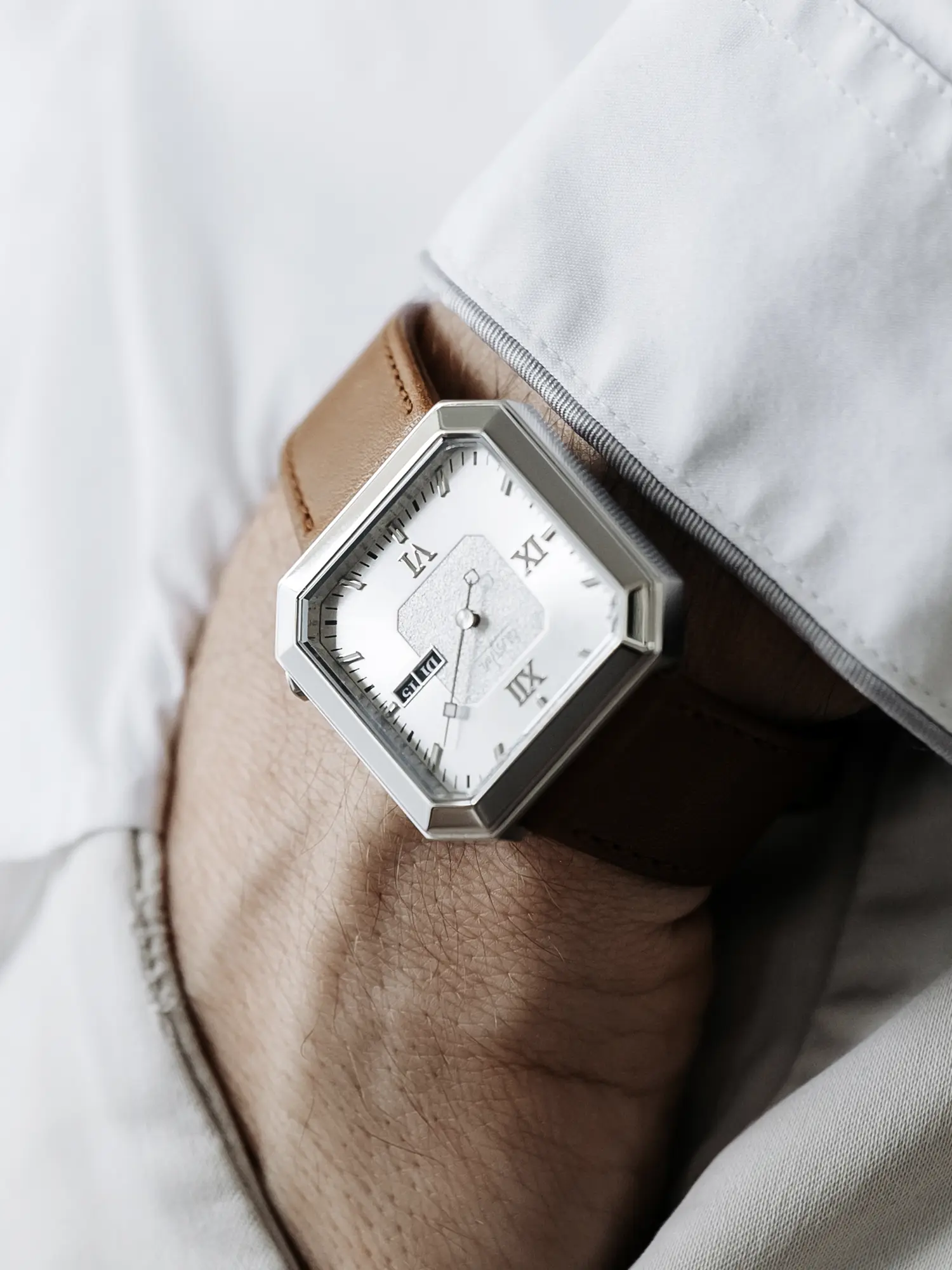 MARIE 12H - ARGENT ET BLANC - Image 2